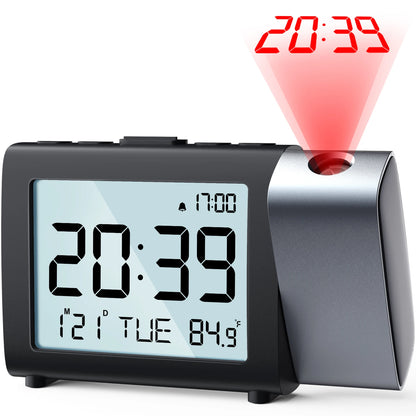 ProTime Glow – LED Projection Alarm Clock for Modern Bedrooms