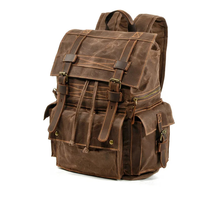 TrailMaster Waxed Canvas Rucksack