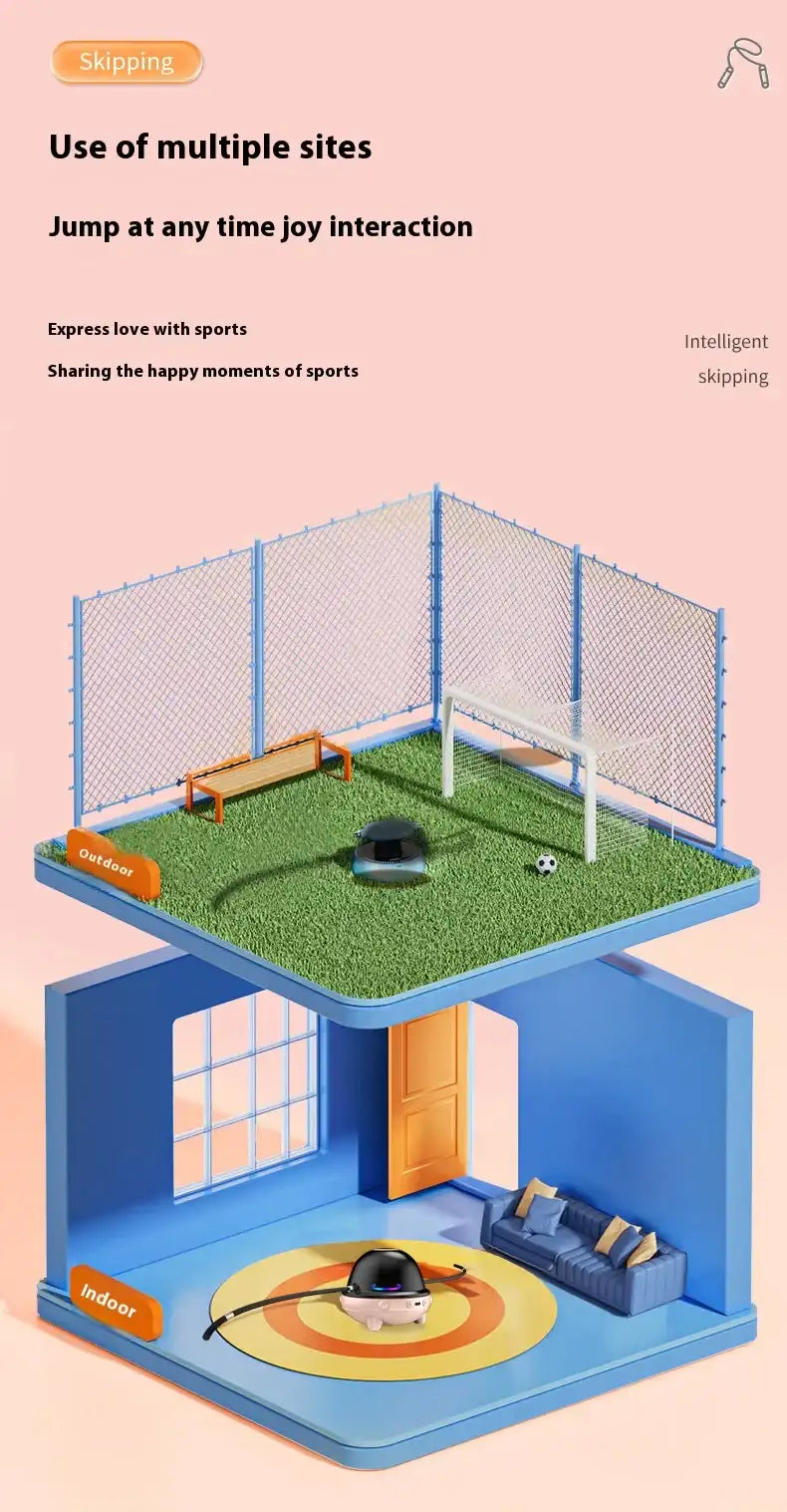 SkipTech Pro – Smart Automatic Jump Rope Machine