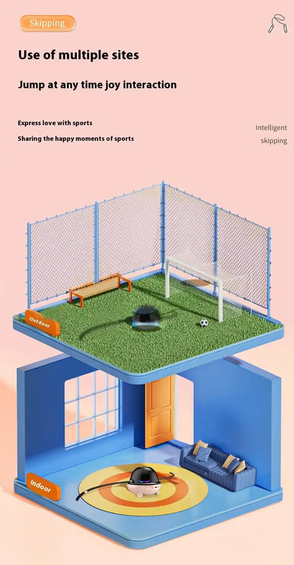 SkipTech Pro – Smart Automatic Jump Rope Machine