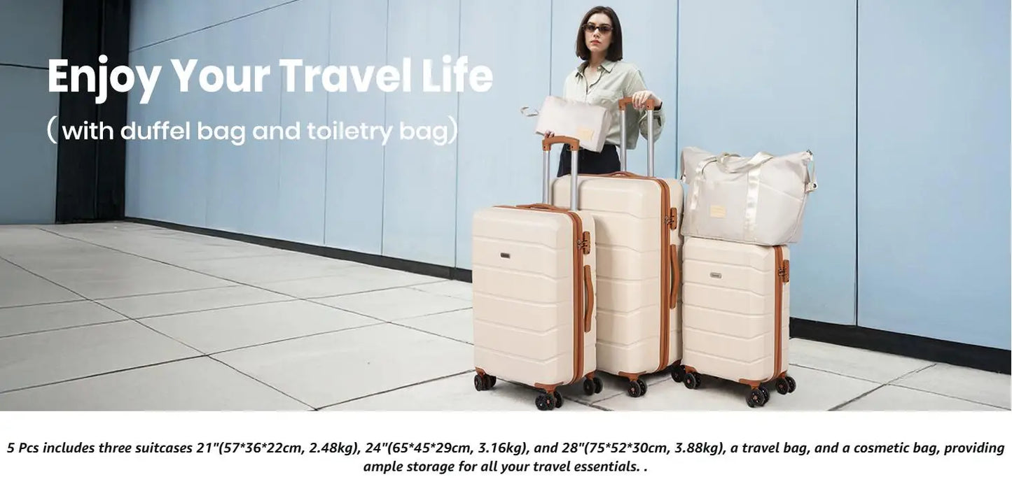 TravelComplete 5-Piece Luggage Set