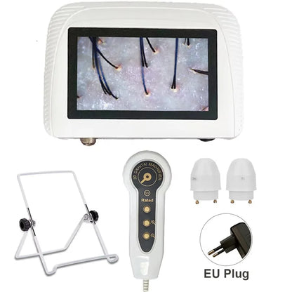 ClearView 5-Inch Skin & Scalp Analyser – Dual-Lens, Rechargeable