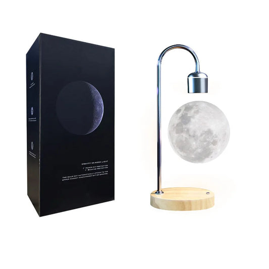 OrbitGlow – Levitation LED Moon Light for Home Decor
