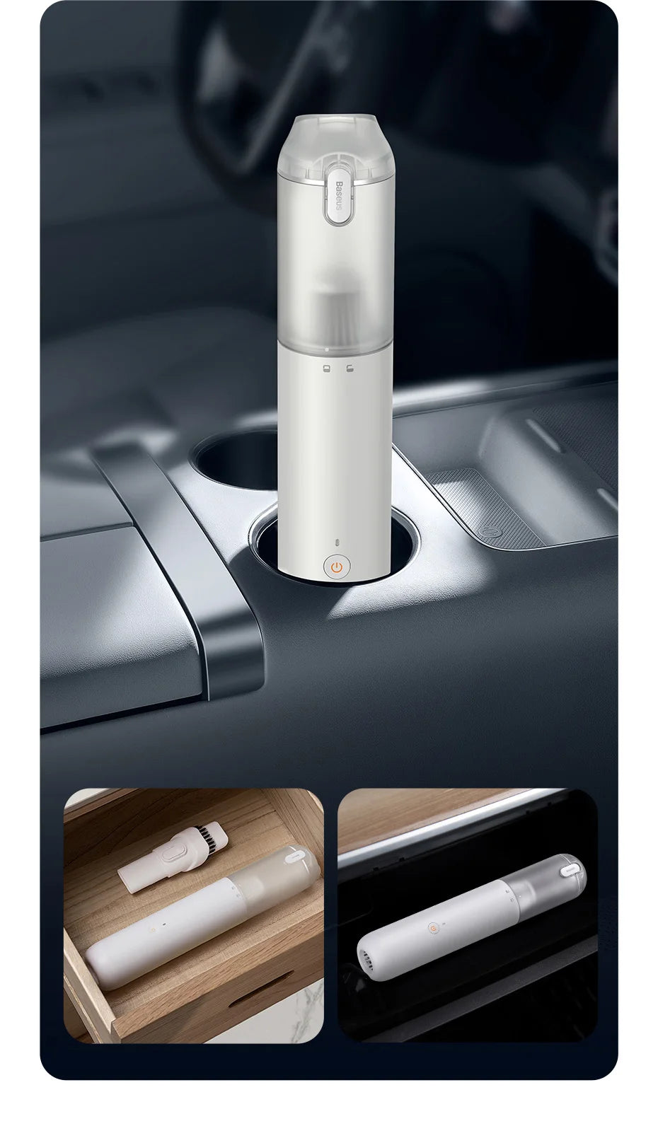 TurboClean Pro – Wireless Handheld Car Vacuum