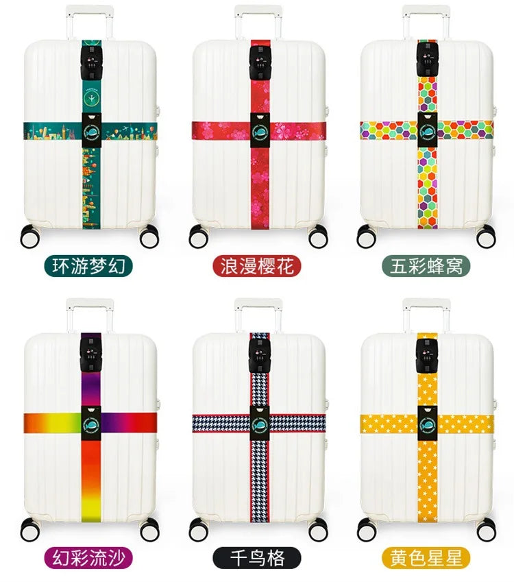 SecureTravel TSA Luggage Straps