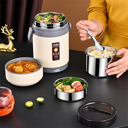 Electric Heated Lunch Box – HeatBox Pro
