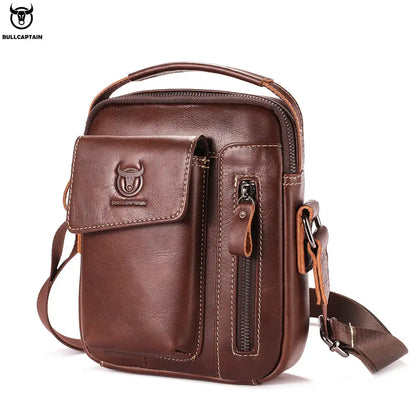 UrbanCarry Leather Messenger Bag