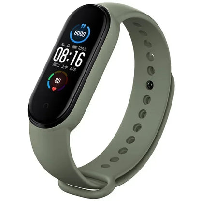 FlexFit Strap – Silicone Wristband for Mi Band 3–7
