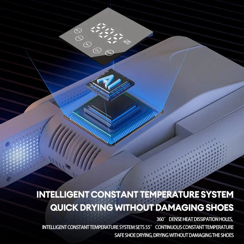 DryWave Pro – Portable Folding Shoe & Boot Dryer