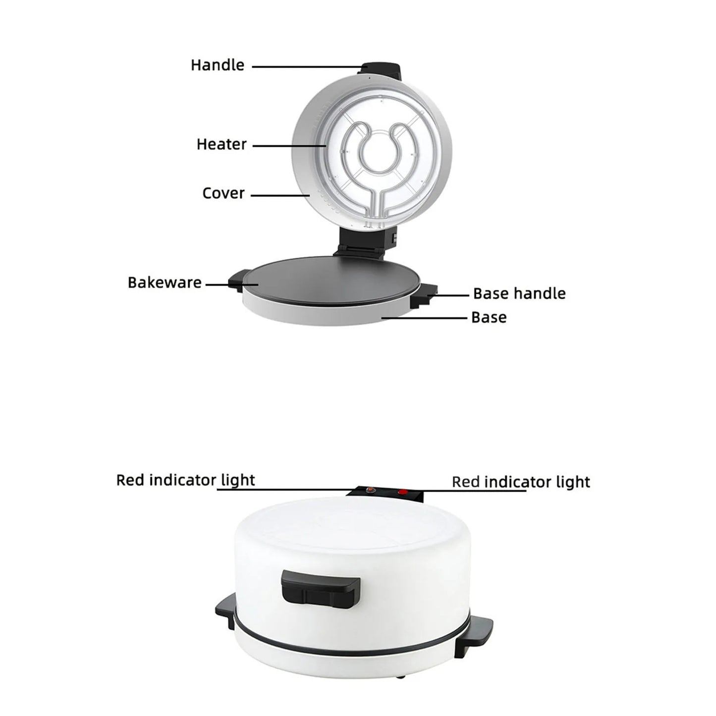 PizzaPro 2000W Grill