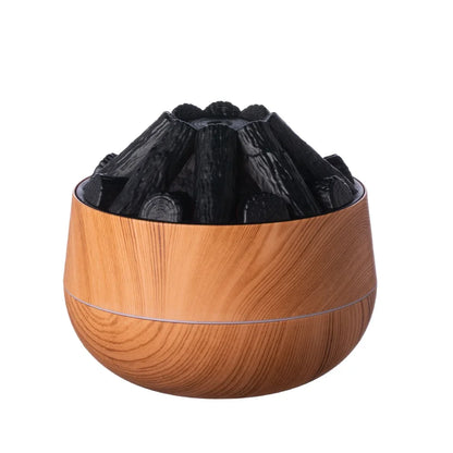 LumiBreeze Pro – Charcoal-Effect Aroma Humidifier