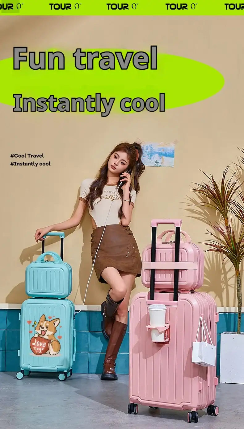 VoyageElite PC Hardshell Luggage Set