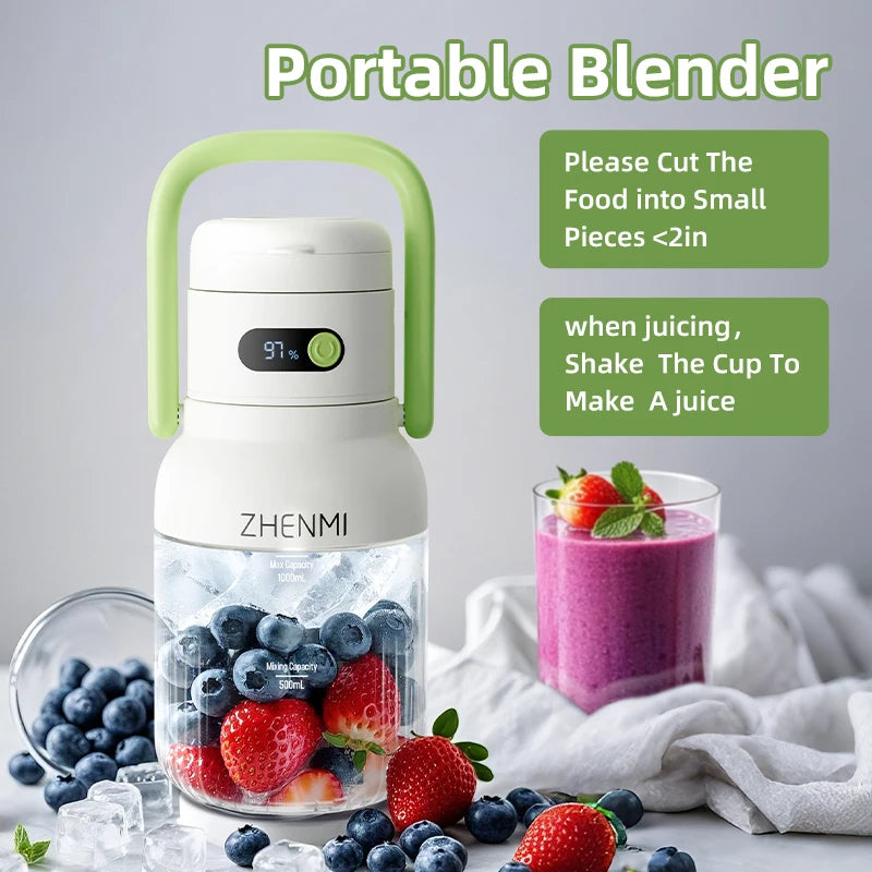 FreshBlend Go – USB-C Rechargeable Portable Juicer