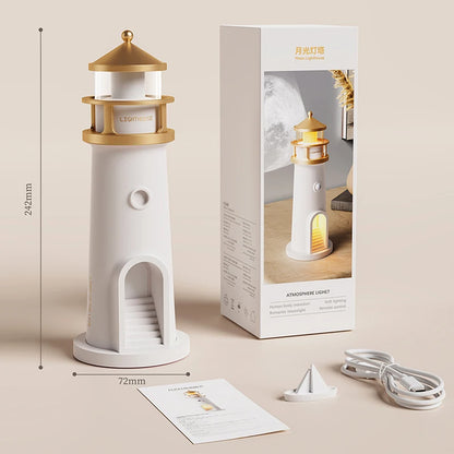 LunaBeam Pro – Smart Moon & Lighthouse Projection Lamp
