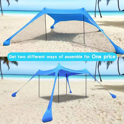 SunShield Pro – UV Protection Beach Tent