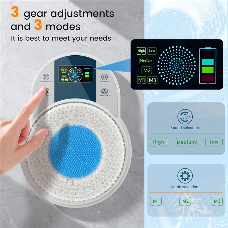 SmartScrub Pro – Wall-Mounted Back & Body Shower Cleaner