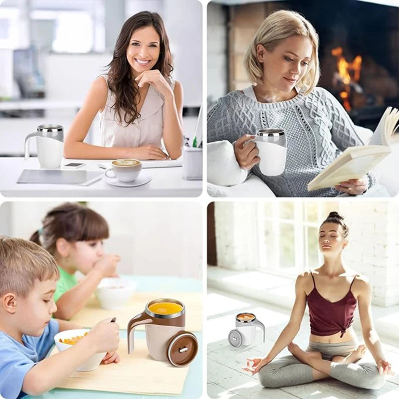 MagneticMix Pro – Self-Stirring Mug