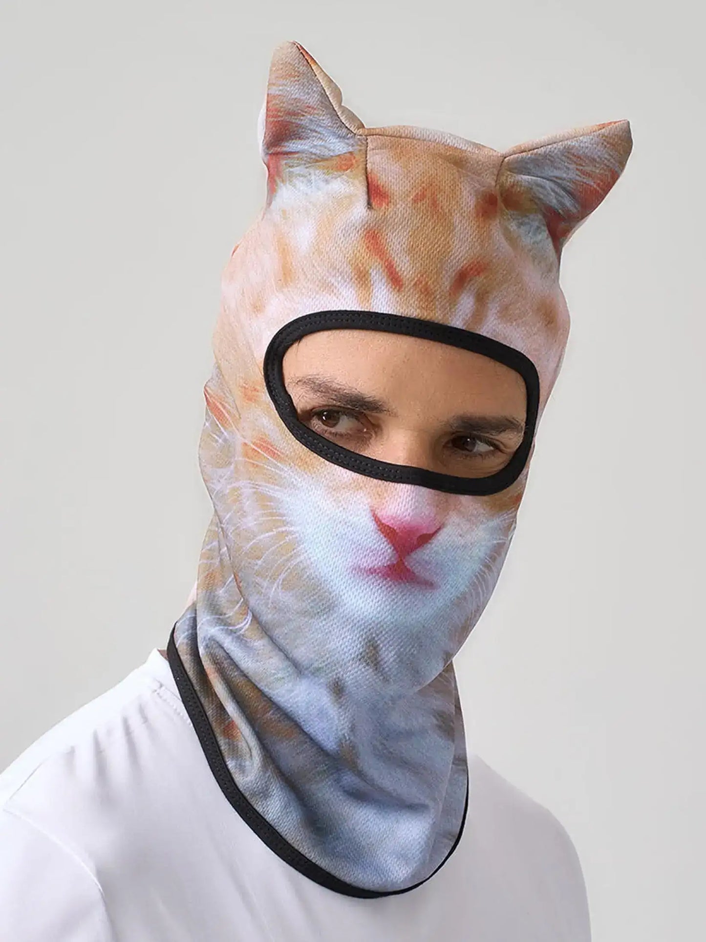 3D Cat-Ears Ski Balaclava – Festival & Rave Mask.”