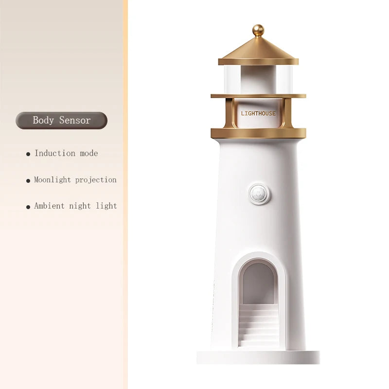 LunaBeam Pro – Smart Moon & Lighthouse Projection Lamp