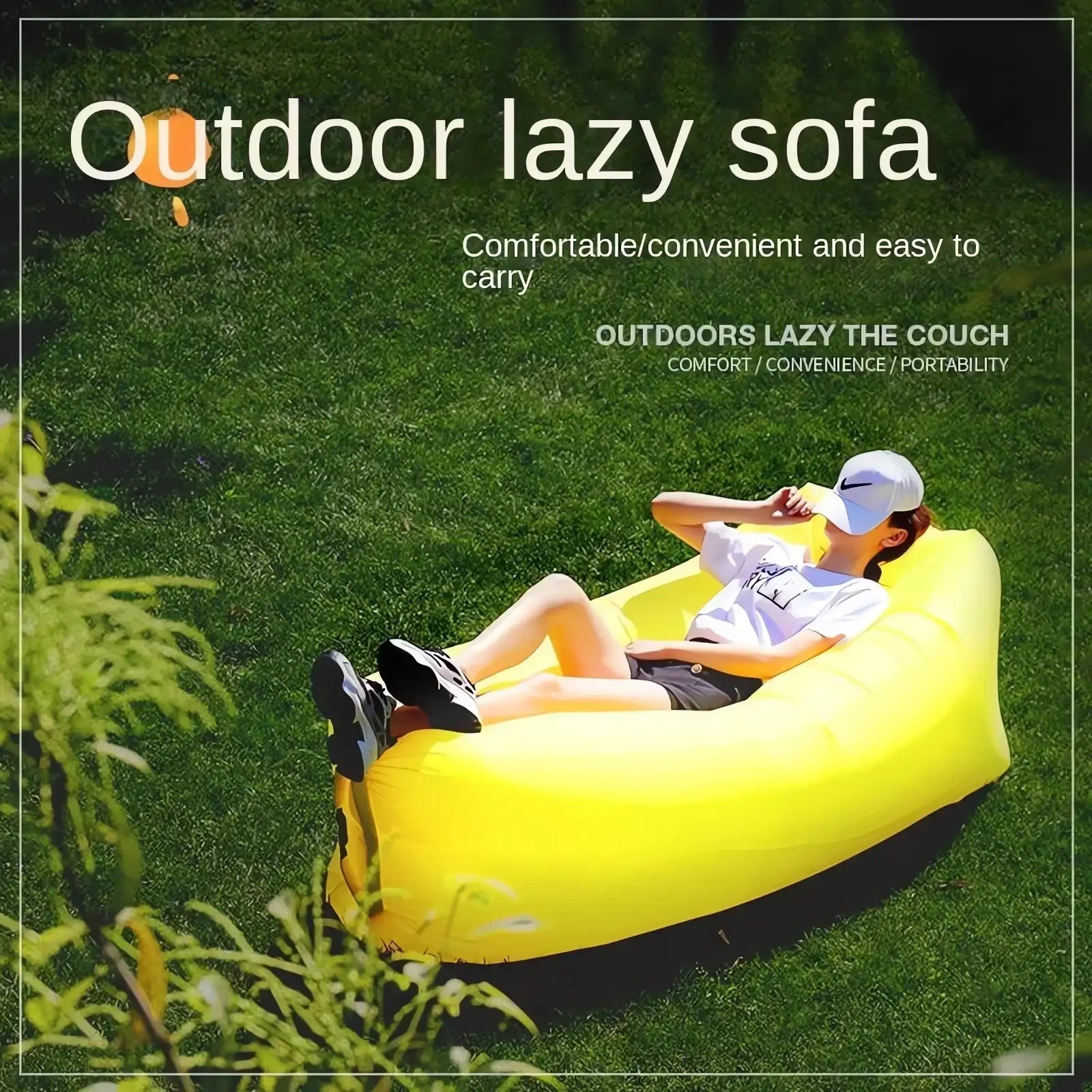 AirLounge Pro – Inflatable Camping Sofa