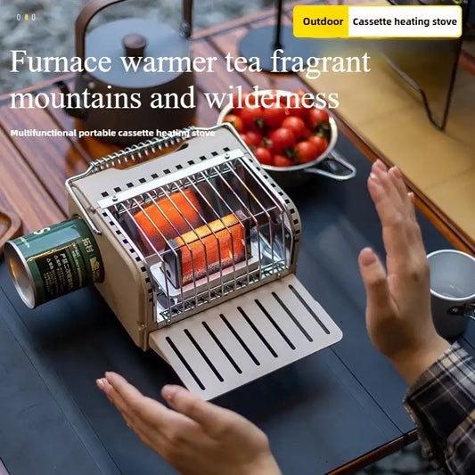 NomadWarm 2-in-1 Camping Gas Stove Heate