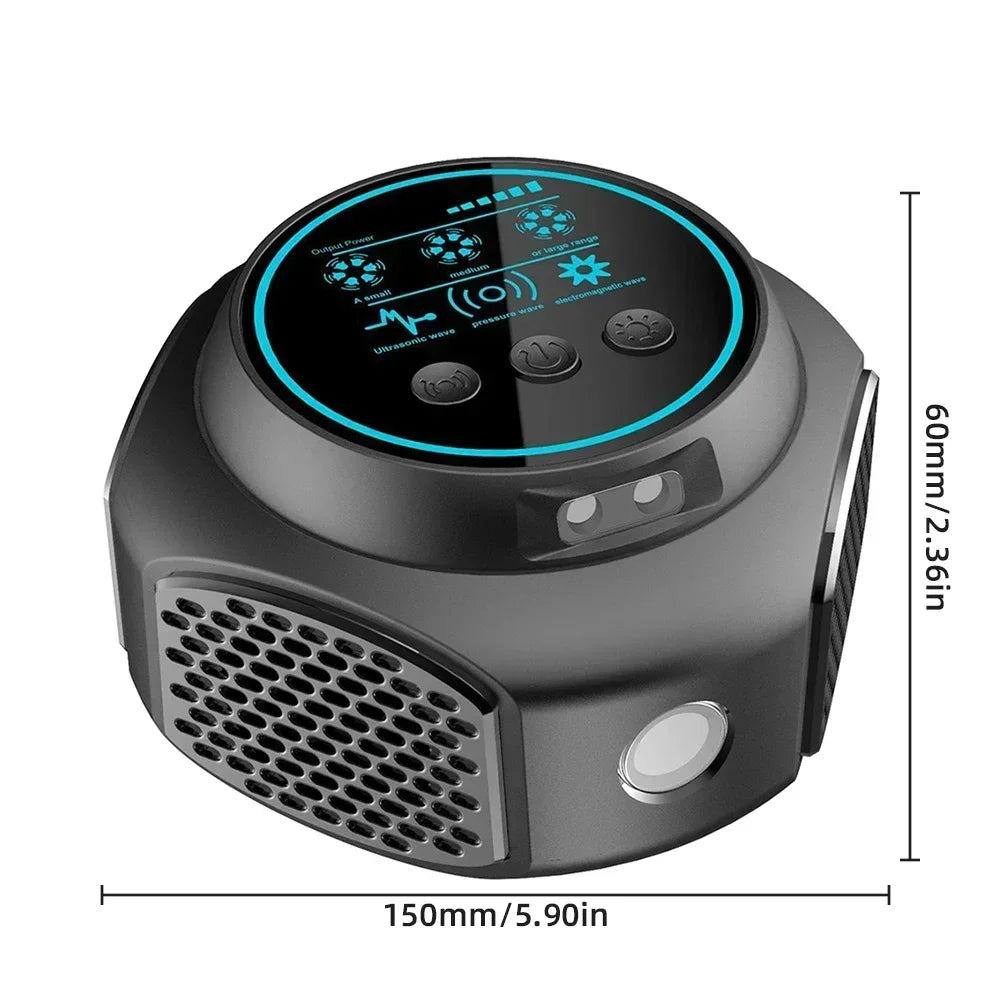 PestGuard 360 – Ultrasonic Rodent & Insect Repeller