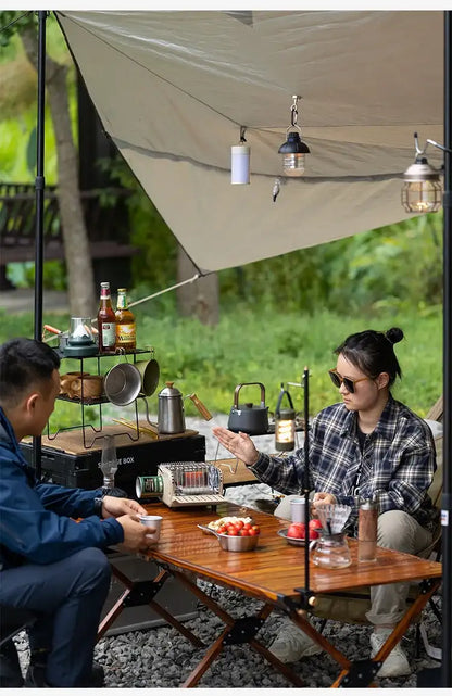 NomadWarm 2-in-1 Camping Gas Stove Heate