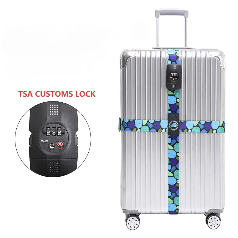 SecureTravel TSA Luggage Straps