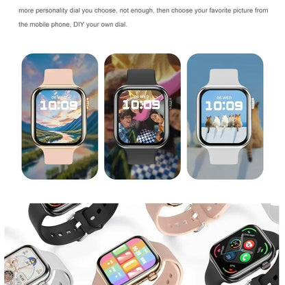 2025 Series 10 AquaLink GPS Smartwatch – NFC, Waterproof, for iPhone & Android
