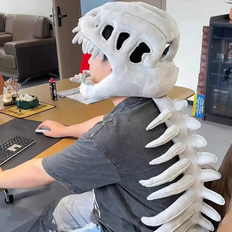 DinoSkull Play Mask – Funny Dinosaur Costume Headwear