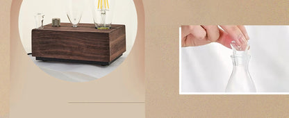 Vintage Glass Essential Oil Diffuser – Ultrasonic Cold Mist
