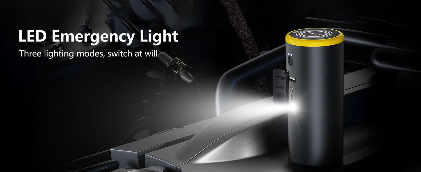 AutoRescue Pro 6-in-1 – Smart Car Emergency Kit