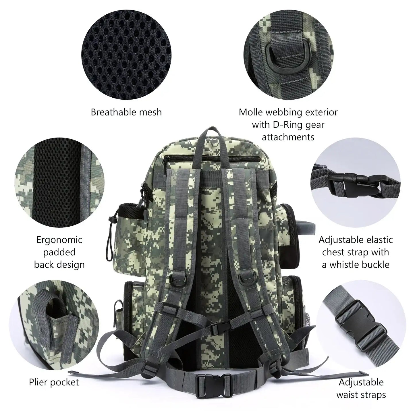 BassPro GearPack – Tactical Fishing Tackle Backpack