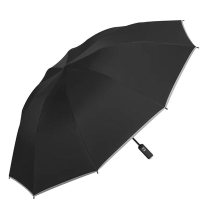 StormGuard – Auto-Fold Windproof Umbrella with 12-Rib Reverse Design
