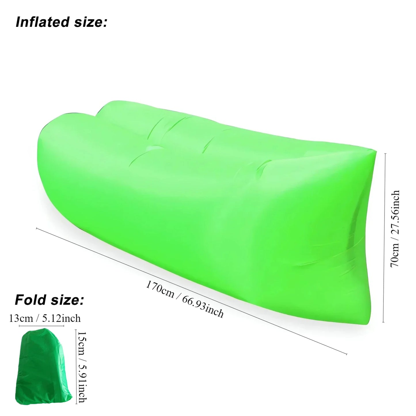 AirLounge Pro – Inflatable Camping Sofa