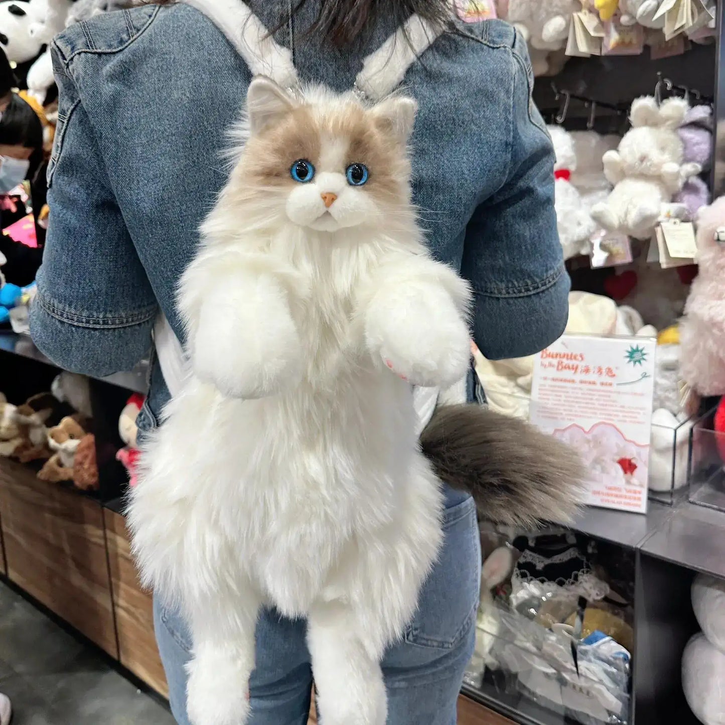 KittyPack Plush Cat Backpack