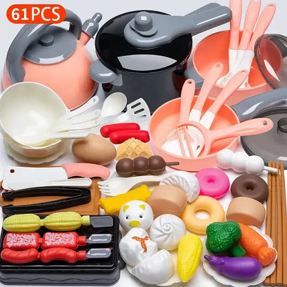 LittleCooks Kitchen – Pretend Play Cooking & Food Set