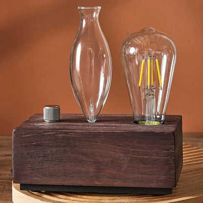 Vintage Glass Essential Oil Diffuser – Ultrasonic Cold Mist