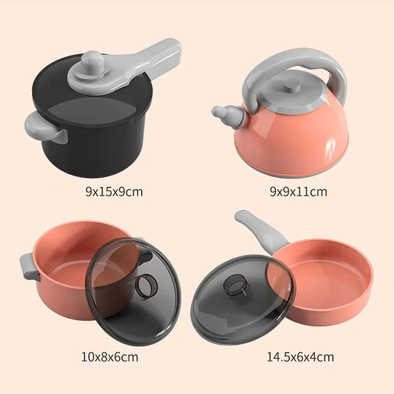 LittleCooks Kitchen – Pretend Play Cooking & Food Set