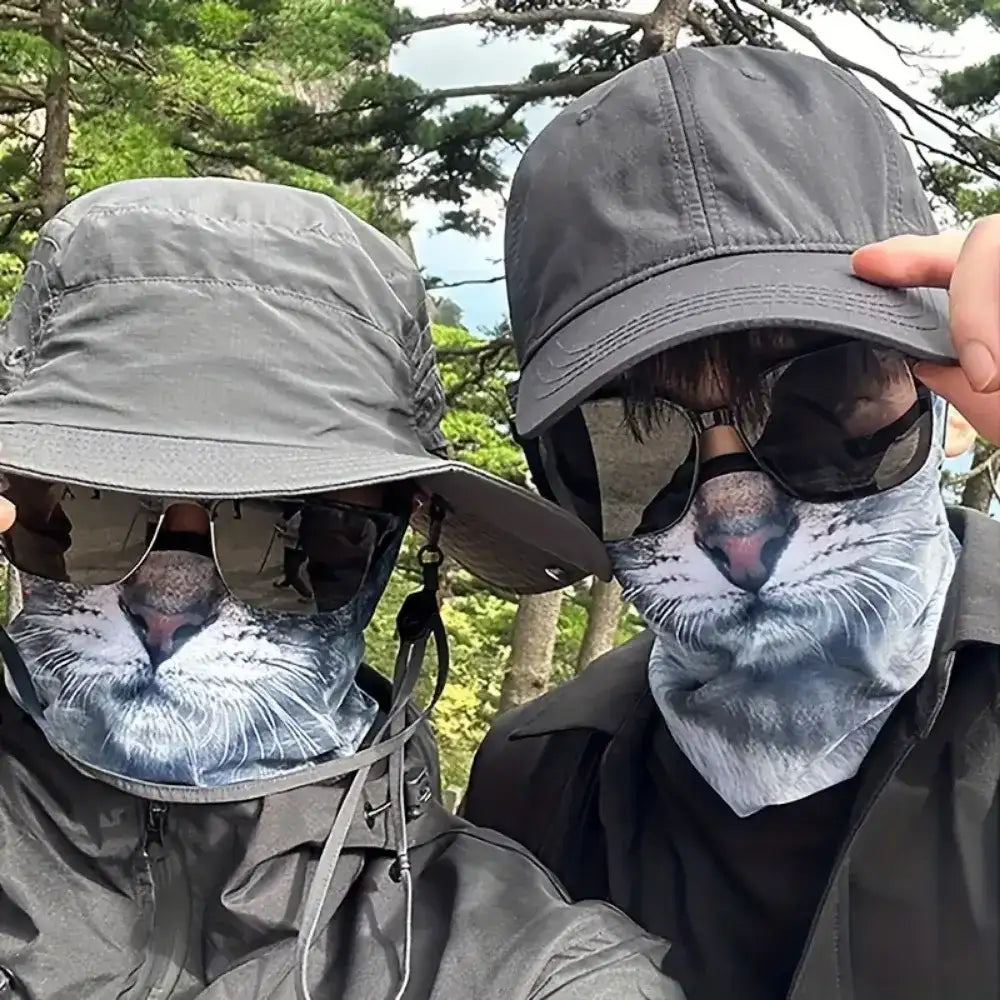 SunShield Cat 3D – Quick-Dry Face & Neck Cover