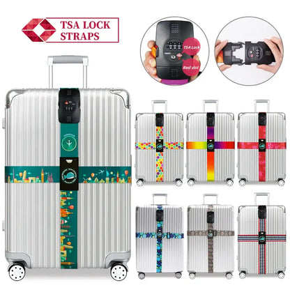 SecureTravel TSA Luggage Straps