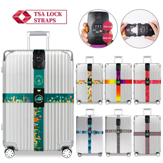 SecureTravel TSA Luggage Straps