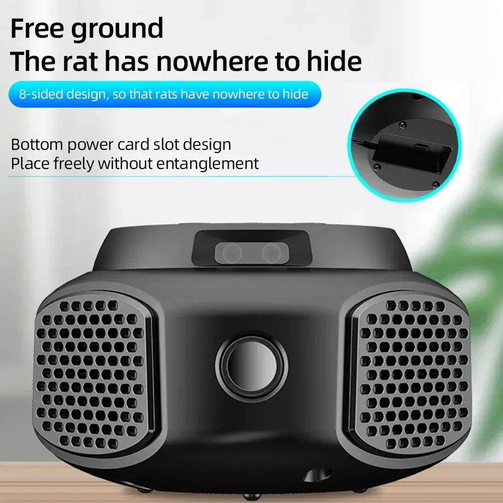 PestGuard 360 – Ultrasonic Rodent & Insect Repeller