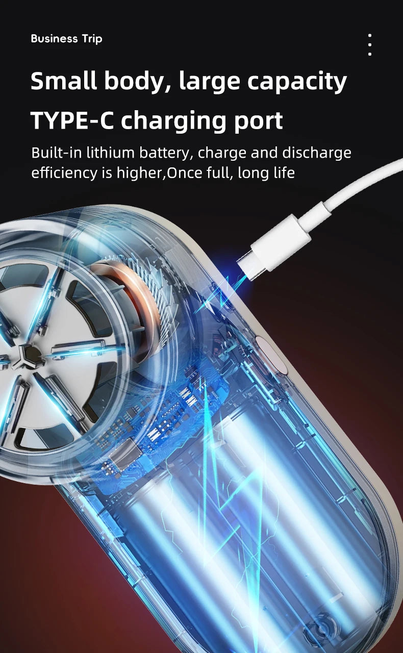 FuzzClean Pro – LED Digital Lint Remover, USB Rechargeable