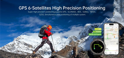 IronPeak Ultra GPS Watch – Military-Style, Dual-Band GNSS, 5 ATM