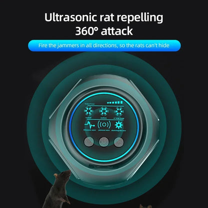 PestGuard 360 – Ultrasonic Rodent & Insect Repeller