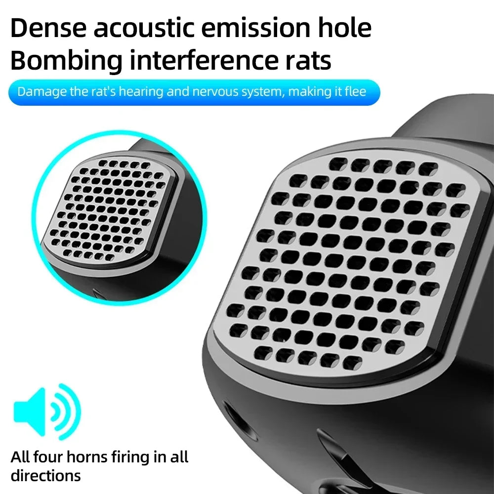 PestGuard 360 – Ultrasonic Rodent & Insect Repeller
