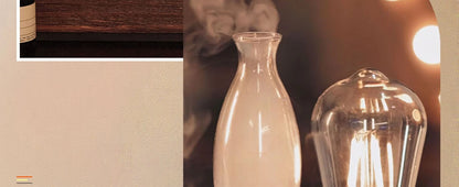 Vintage Glass Essential Oil Diffuser – Ultrasonic Cold Mist