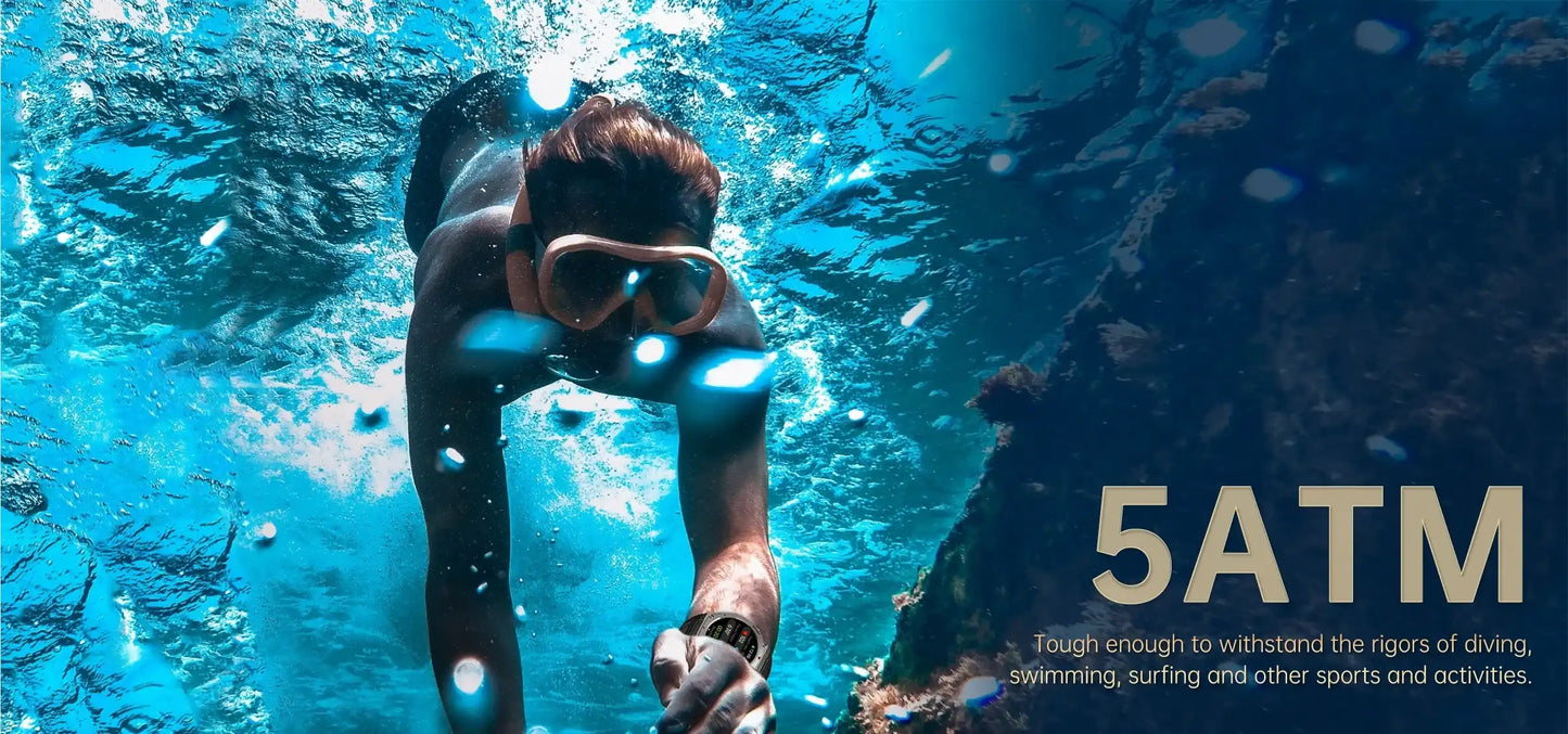 IronPeak Ultra GPS Watch – Military-Style, Dual-Band GNSS, 5 ATM