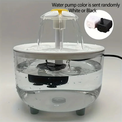 AquaWhisker 1.2L Pet Drinking Fountain – Ultra-Quiet, USB & Filtered